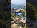 Bungee Jumping With Rope In Beautiful Place Adventures Bungeejumping Shorts Vlog