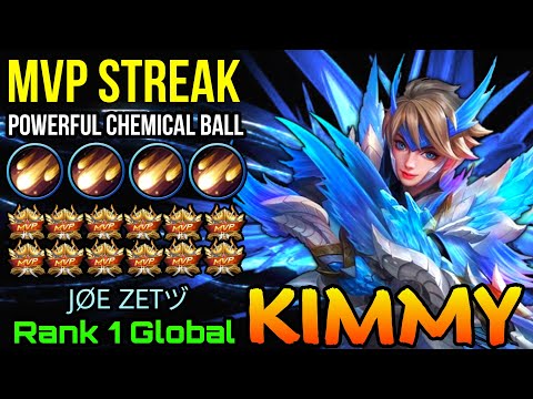 MVP Streak Build! Kimmy Frost Wing Doube Gameplay!! - Top 1 Global Kimmy by JØE ZETヅ - MLBB