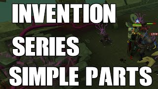 Runescape Invention Fast Simple Parts! Exp Siphon + Divine Charges!