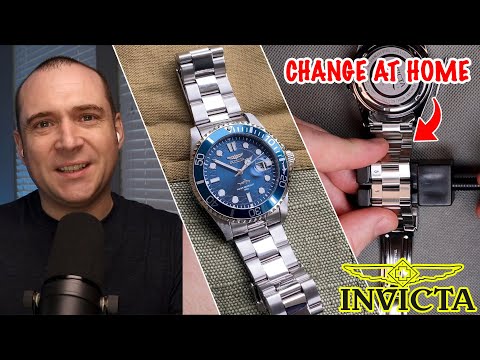 Easily Resize INVICTA Pro Diver Bracelet (Improved Version)