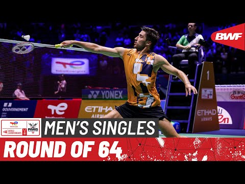 BWF World Championships 2025 | Anthony Sinisuka Ginting (INA) vs. Toma Junior Popov (FRA) [15] | R64