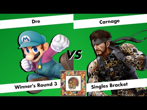 CenCal Clash 14 - Winner's Round 3 - Dre (Mario) vs Carnage (Snake)