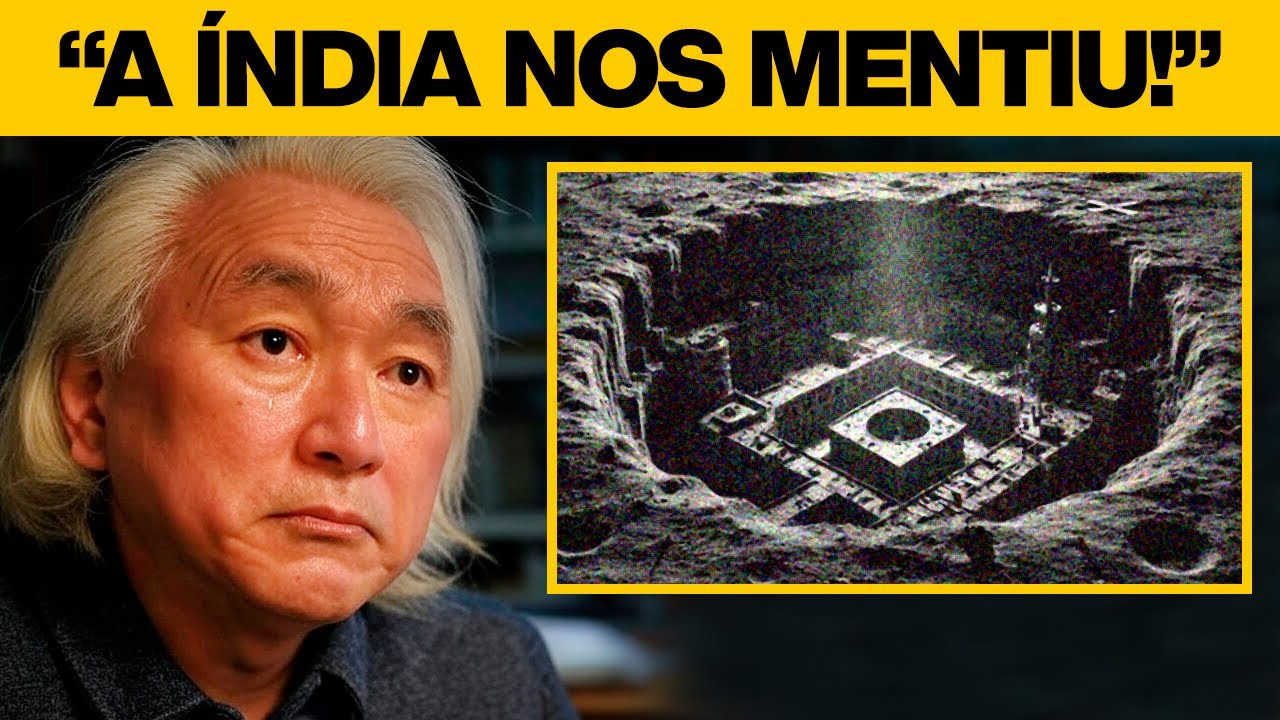 1 MINUTO ATRÁS: Michio Kaku entra em pânico com a terrível descoberta lunar da Chandrayaan-3!