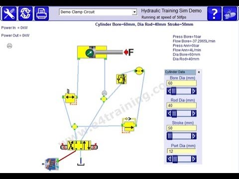 Hydraulic Circuit Simulator