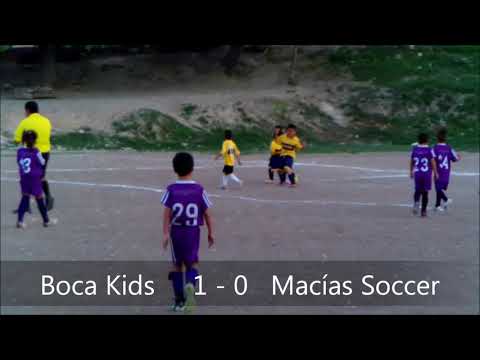 Boca Kids vs Macias Soccer Infantil 04-05