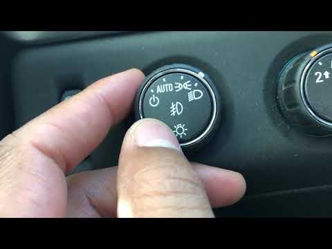 Chevrolet Tahoe - How to turn on/off headlights