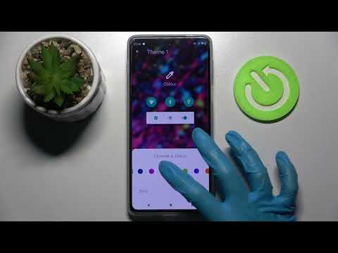 How to Change Device Theme on MOTOROLA Edge 20 Pro - Set a New Device Theme