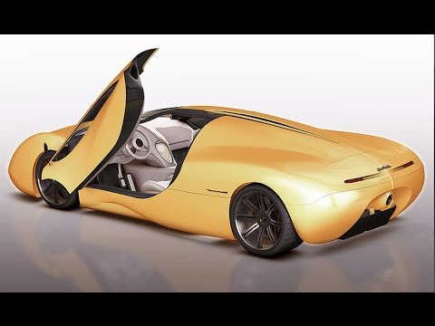 Thumbnail for 2017 Lyons Motor Car LM2 Streamliner Gold Car by Lyons Motor Car