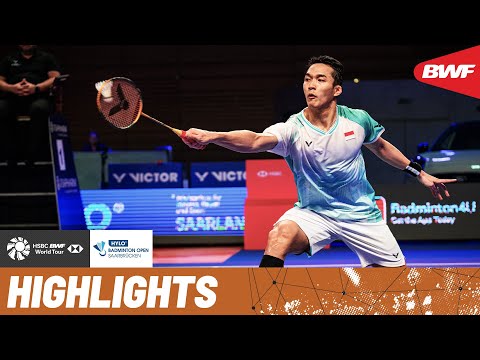 Magnus Johannesen competes against No.2 seed Jonatan Christie for the title