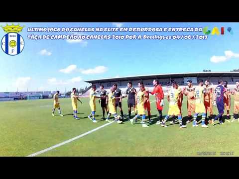 CANELAS 2010  RECEBE AS  FAIXAS DE CAMPEÃO DA  ELITE DA A.F.PORTO 2017