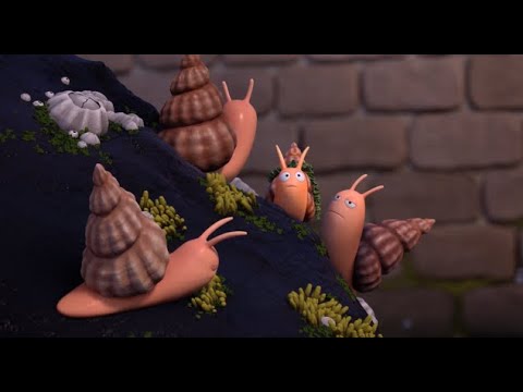 Die kleine Schnecke mit juckendem Fuß @grueffelowelt  | Zusammenschnitt