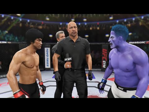 Bruce Lee vs. Elf - EA Sports UFC 2