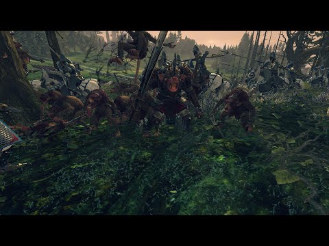 SFO grimhammer kings and Raiders SKa Bloodtail Skaven vs High Elves warhammer 2