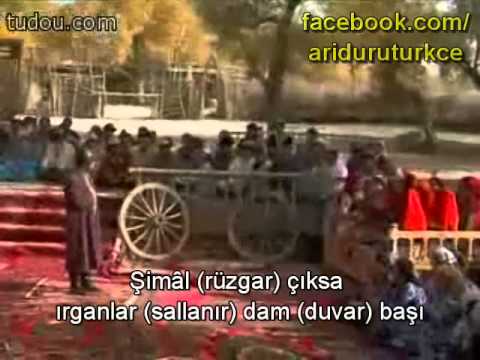 Kızıl Gülüm (Uygurca, altyazılı) Uygur Türküsü