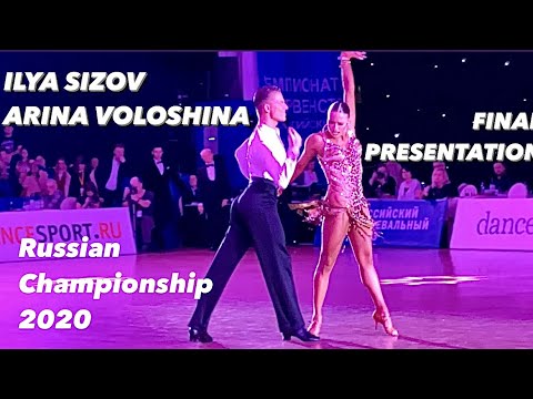 Ilya Sizov - Arina Voloshina | Russian Championship 2020| Amareur Latin | Final Presentation |  RDU