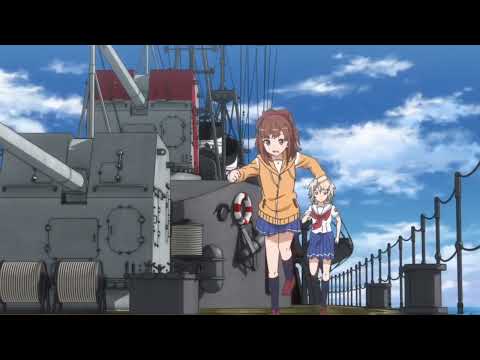 High School Fleet - Ep 12 | Full Harekaze Drift Scene