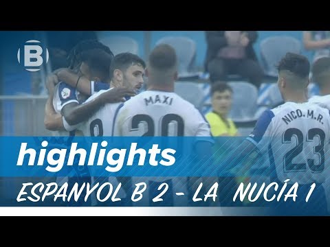 Resum Espanyol B 2 - La Nucía 1 (Esport3)