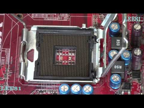 моддинг 775  LGA775 Support For LGA771 Xeon 5460 3.2GHz CPUs HD качество