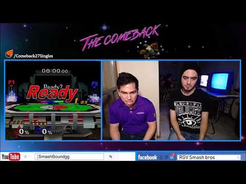 The Comeback 27 SSBM - Ruben vs Kiro - Losers R4