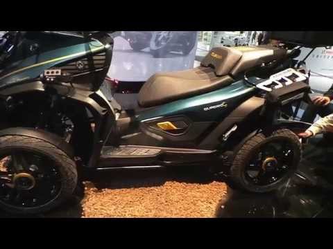 Quadro4 Four Wheels Scooter Adventure Version Video at EICMA