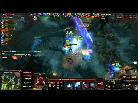 [HL]DK vs Tongfu game 3 Round 1 Elmination(HyperX D2L S4)