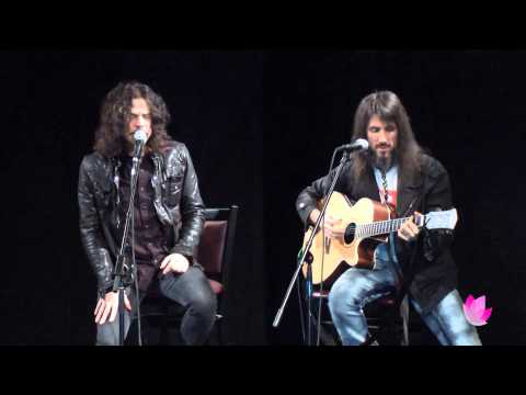 Tony Harnell and Bumblefoot perform  Child's Play (acoustic) 1.15.13