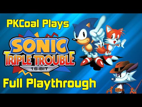 Sonic Triple Trouble 16-Bit is AMAZING! - Full Playthrough