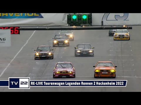 MOTOR TV22: RE-LIVE Tourenwagen Legenden Rennen 2 Hockenheim 01. Oktober 2022 | ADAC Racing Weekend