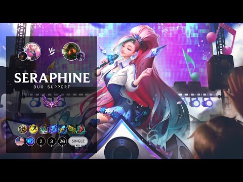 Seraphine Support vs Nautilus - NA Master Patch 12.10
