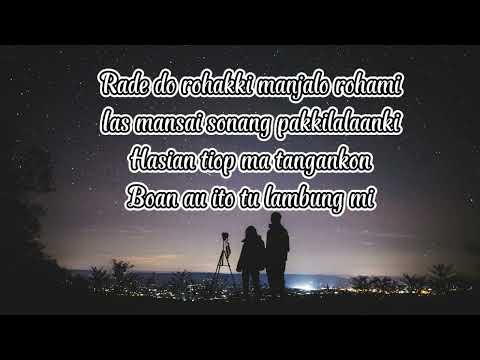 RADE DO AU |cover David sijabat ft. Anes clarisa | lirik-cover