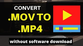 Convert MOV to MP4 - FREE ONLINE CONVERTER