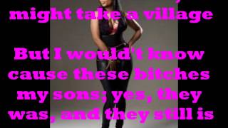 Danny Glover Remix Verse- Nicki Minaj (Lyrics on Screen) New 2014