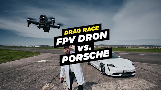 DJI FPV dron vs. Porsche Taycan Turbo - 4. díl Pedron Lab