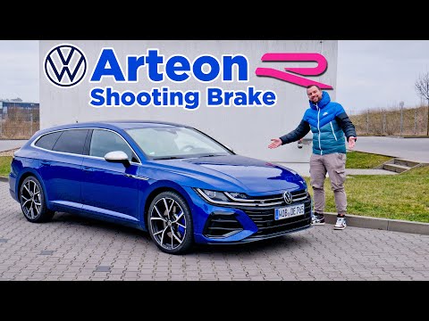 VW Arteon R Shooting Brake 2022 – The cool "design wagon" with real power! Test / Driving report ...