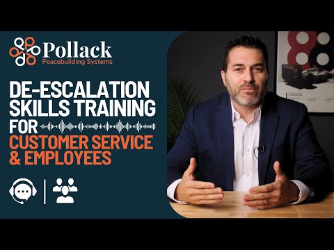 De-escalation Skills Training for Employees | Dr. Jeremy Pollack