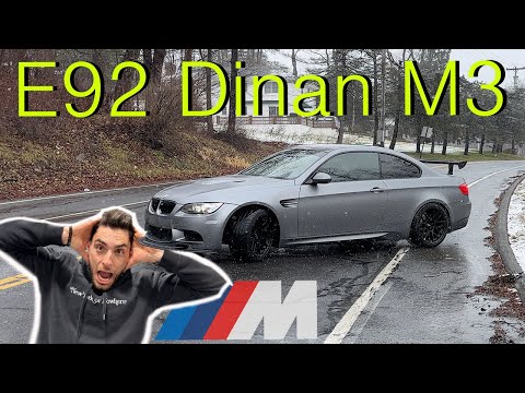 Taking my E92 M3 out in the SNOW!