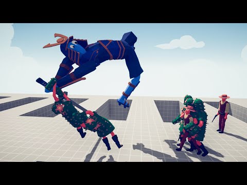 Samurai Giant vs Every Unit - Totally Accurate Battle Simulator TABS