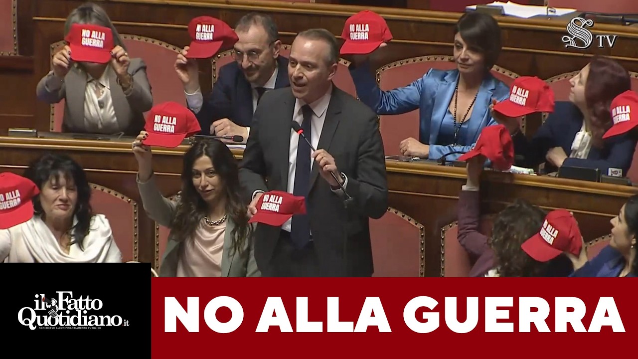 M5s contro Meloni al Senato: "Le manca il coraggio per condannare Trump e Netanyahu"