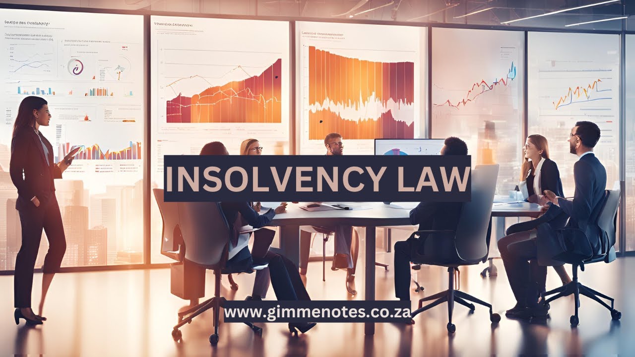 MRL3701 PODCAST - Insolvency Law: Understanding Bankruptcy and Debt Resolution ⚖️💰