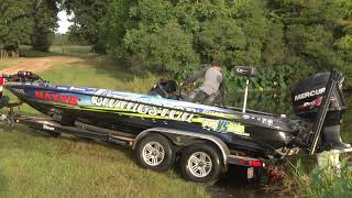 How to launch boat with NO boat ramp