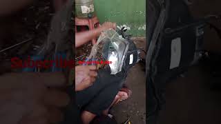 pulsar 150/Head light glass change