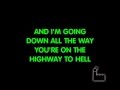 AC DC Highway to Hell Karaoke 
