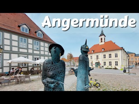 Angermünde, Germany - April 2024 / Angermünde, Uckermark (Land Brandenburg) - April 2024