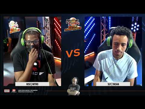 DBFZ World Championship | RISE Nitro vs SLY Yasha TOP 8 | This set was SOOOOO GODLIKE!!!
