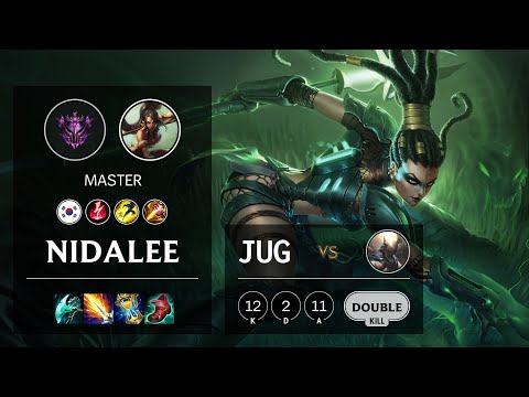 Nidalee Jungle vs Pantheon - KR Master Patch 11.2