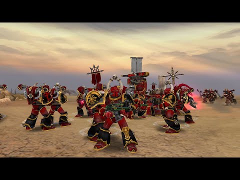Codex Mod 2021: Black Legion vs Khorne Daemonkin! Epic Battle, Warhammer 40K: Dawn Of War: Soulstorm