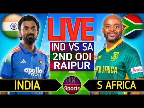 🔴 INDIA vs SOUTH AFRICA 2nd ODI LIVE | IND vs SA Live Match Today | Live Cricket Match Today IND BAT