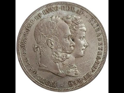 Die Doppelgulden 1879 zur Silberhochzeit von Kaiser Franz Joseph I. und seiner Sissy.