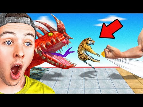 Reacting to the EPIC PUNCH SIMULATOR (ARBS)