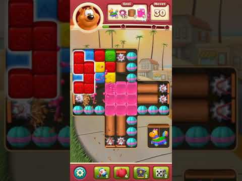 Toon blast 3222 no boosters 3 stars